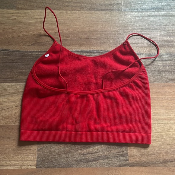 Spaghetti strap cropped tank top - Picture 2 of 2
